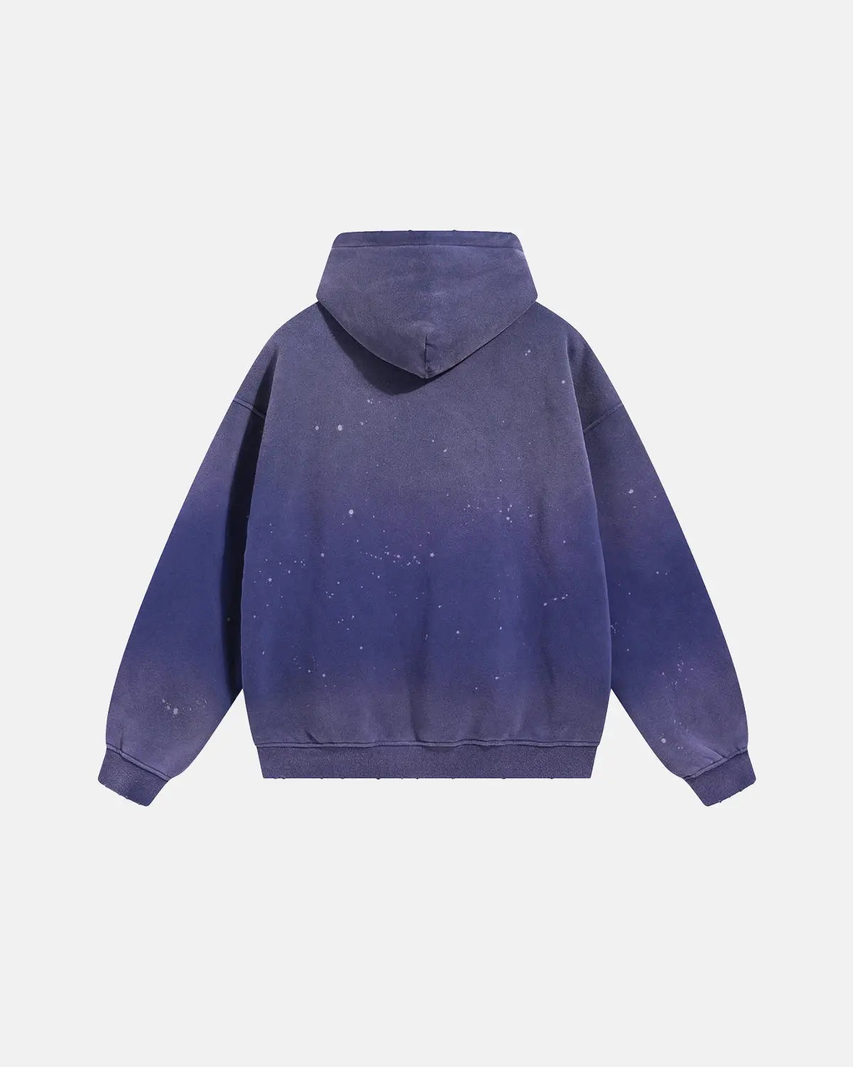 Acid Washed Ripped Fleece Hoodies | LCDEGO Streetwear