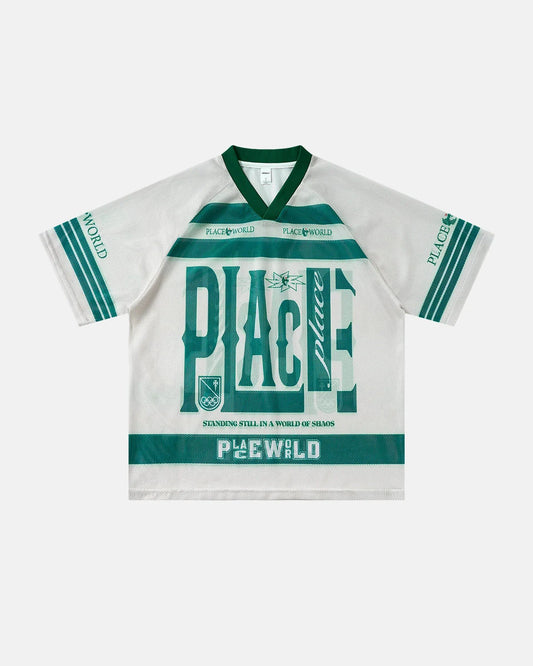 Oversized Letter Mesh Jersey | LCDEGO Streetwear