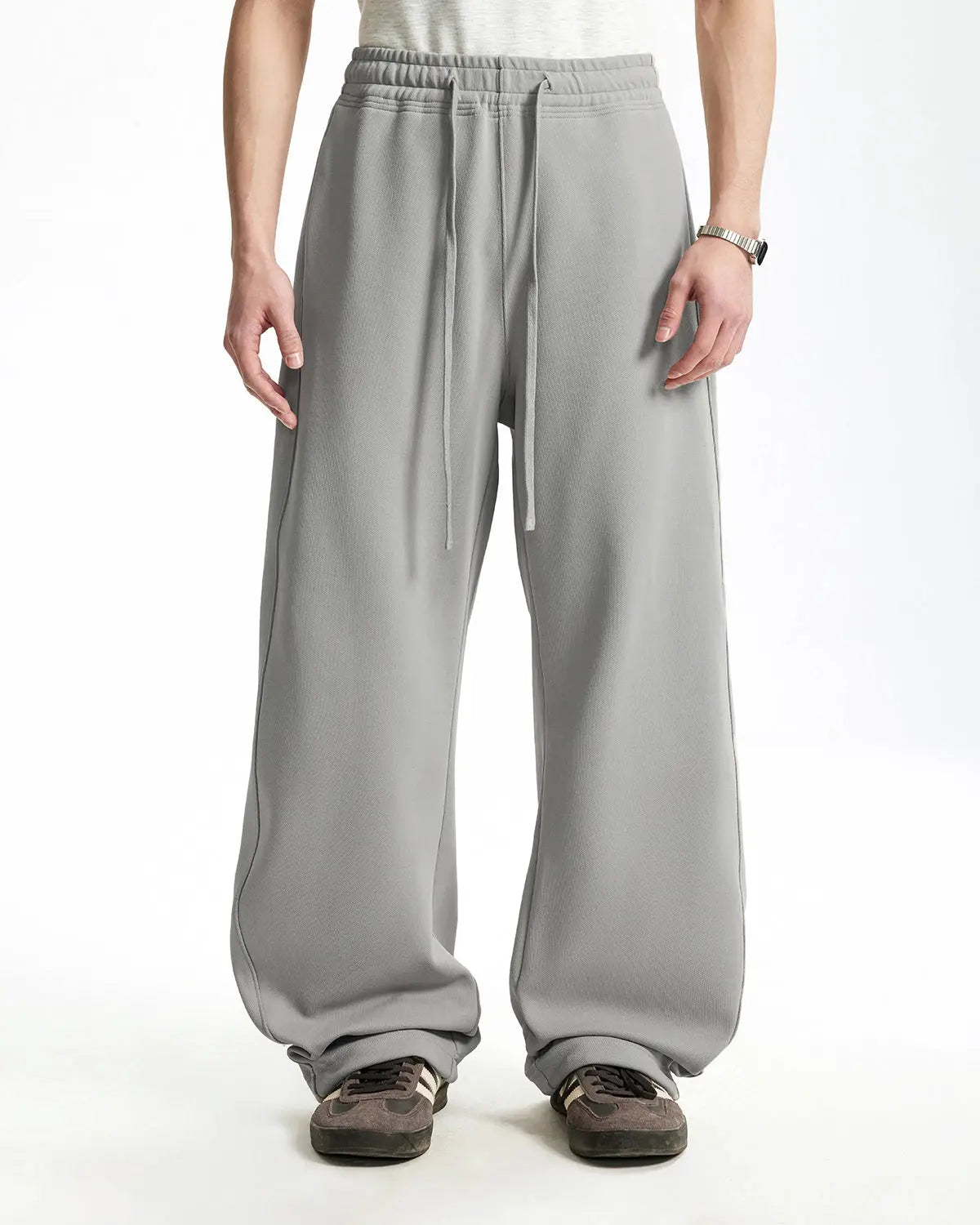 LCDEGO Grey Baggy Sweatpants