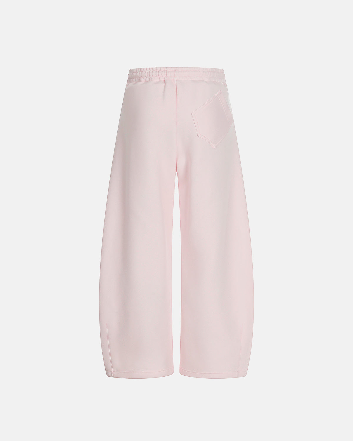Curved Seam Wide-Leg Sweatpants | LCDEGO Streetwear