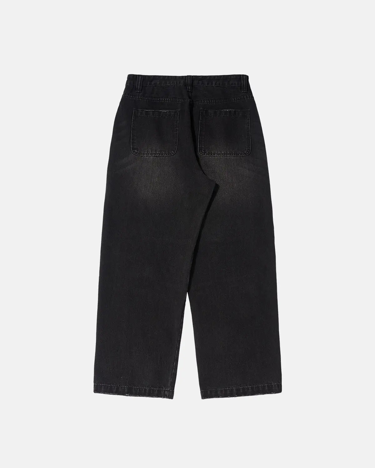 LCDEGO Faded Dirty Baggy Cargo Jeans
