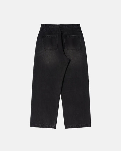 LCDEGO Faded Dirty Baggy Cargo Jeans