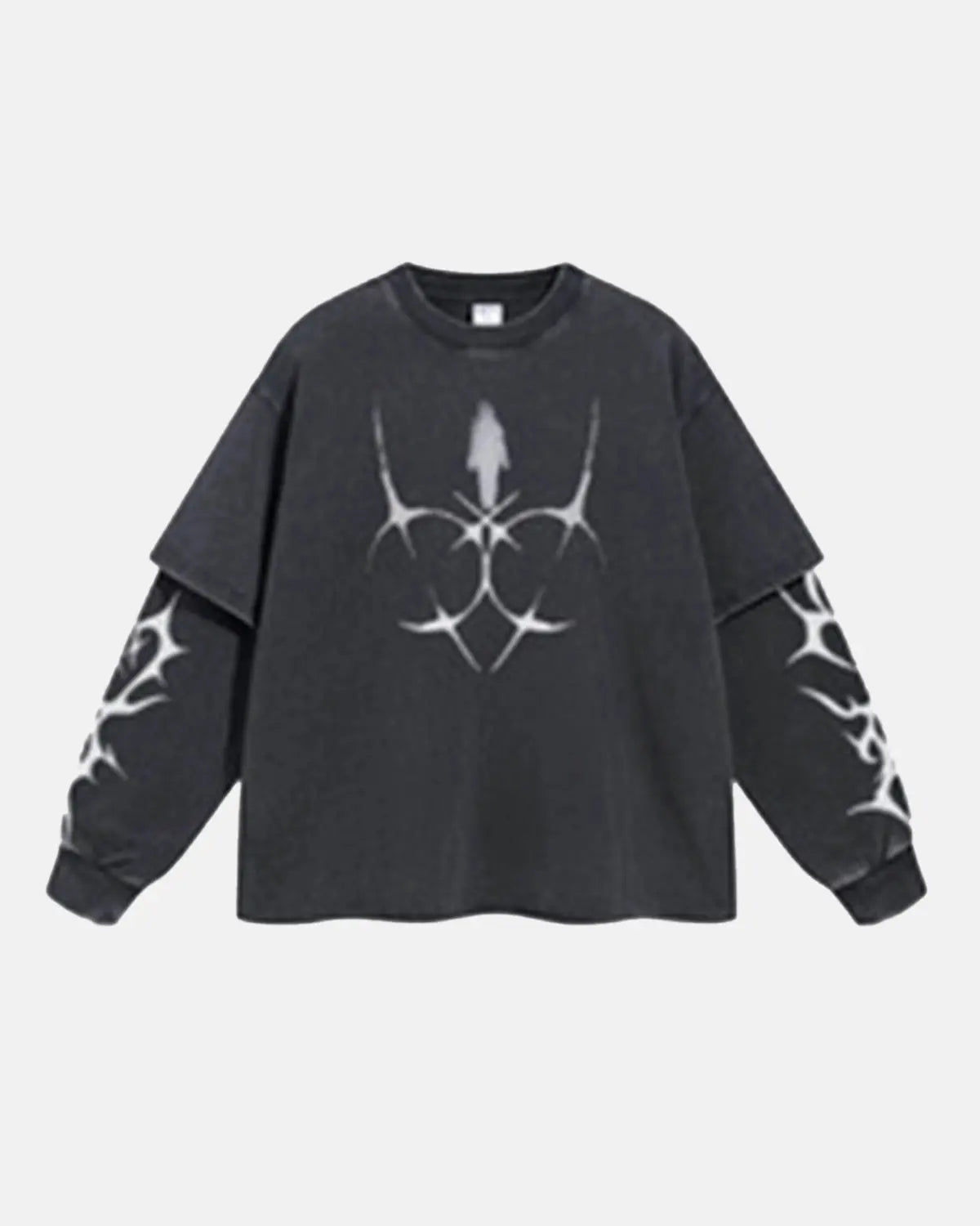 LCDEGO Washed Double Layered Tees