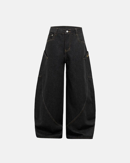 LCDEGO Super Raw Barrel Jeans | LCDEGO Streetwear