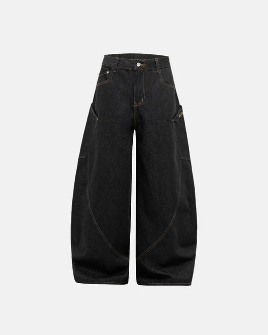 LCDEGO Super Raw Barrel Jeans | LCDEGO Streetwear