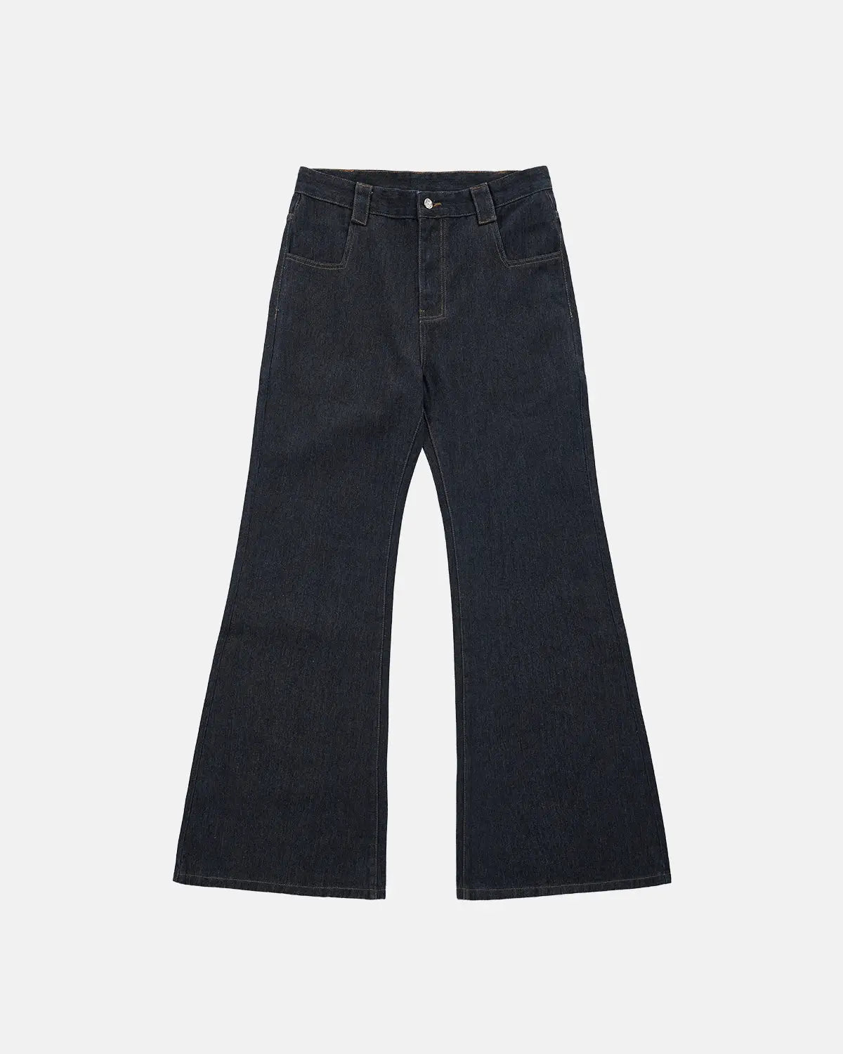 Super Raw Flared Baggy Jeans | LCDEGO Streetwear