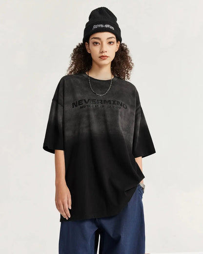 Vintage Washed Oversize T shirt | LCDEGO Streetwear