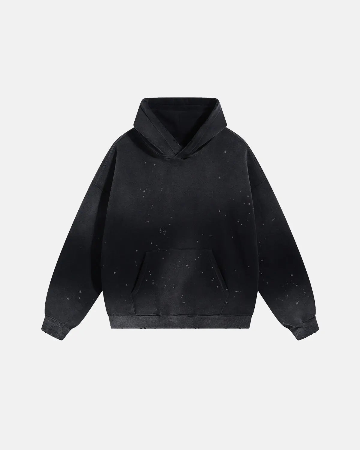 Acid Washed Ripped Fleece Hoodies | LCDEGO Streetwear