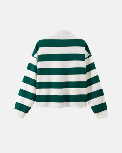 Green Rugby Polo Shirt | LCDEGO Streetwear