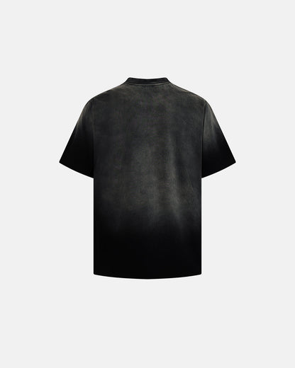 Retro Graphic Faded Washed T-Shirt | LCDEGO Streetwear
