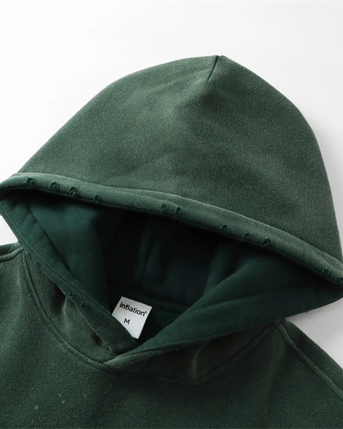 Acid Washed Ripped Fleece Hoodies | LCDEGO Streetwear