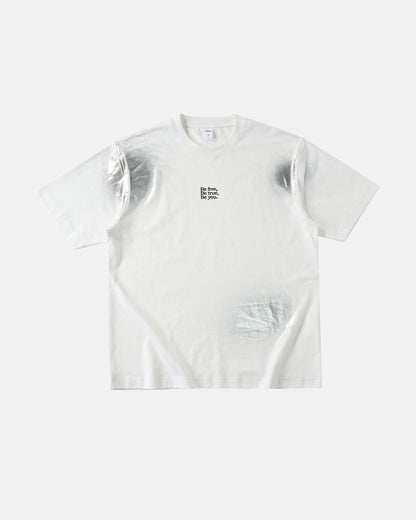 Iridescent Shimmer Oversized T-Shirt | LCDEGO Streetwear