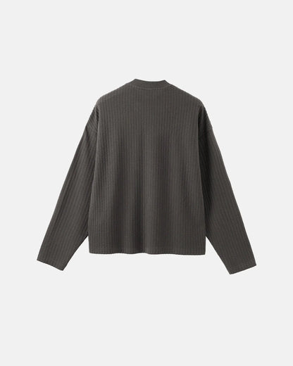 Old Money Style Henley Long Sleeve Tees | LCDEGO Streetwear