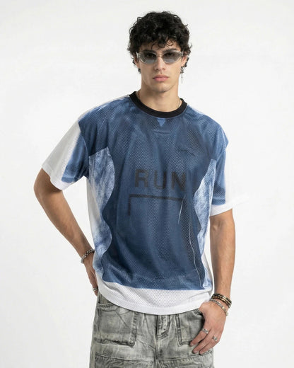 Digital Printing Mesh Jersey Tshirts | LCDEGO Streetwear