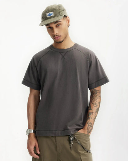 Linen Cotton Raglan Tees | LCDEGO Streetwear