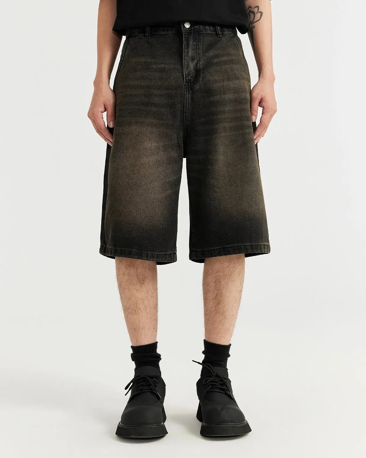 Retro Washed Jorts | LCDEGO Streetwear