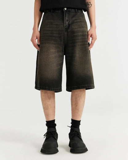Retro Washed Jorts | LCDEGO Streetwear