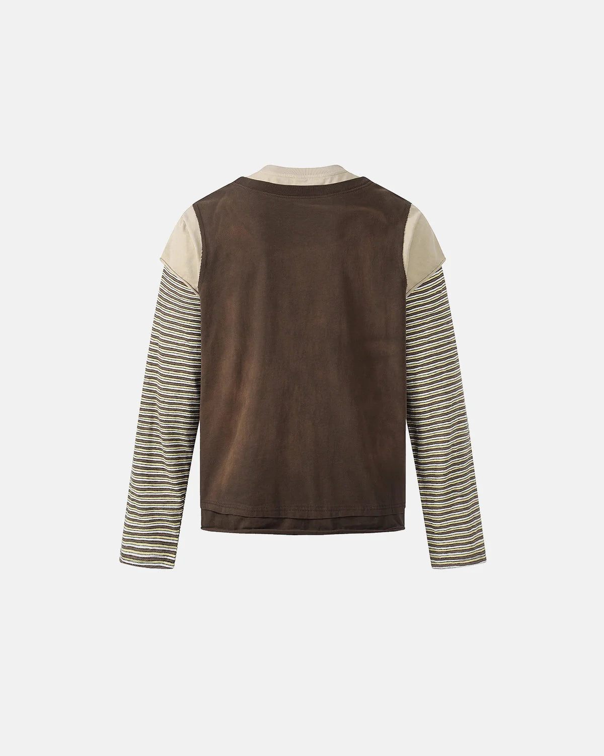 Layered Cross Graphic Distressed T-Shirt | LCDEGO Streetwear
