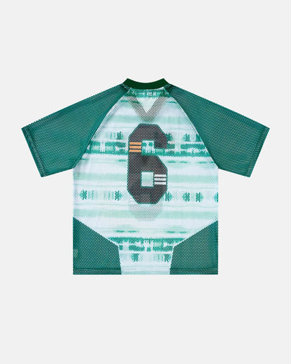 Colorblock Graphic Mesh Jersey | LCDEGO Streetwear