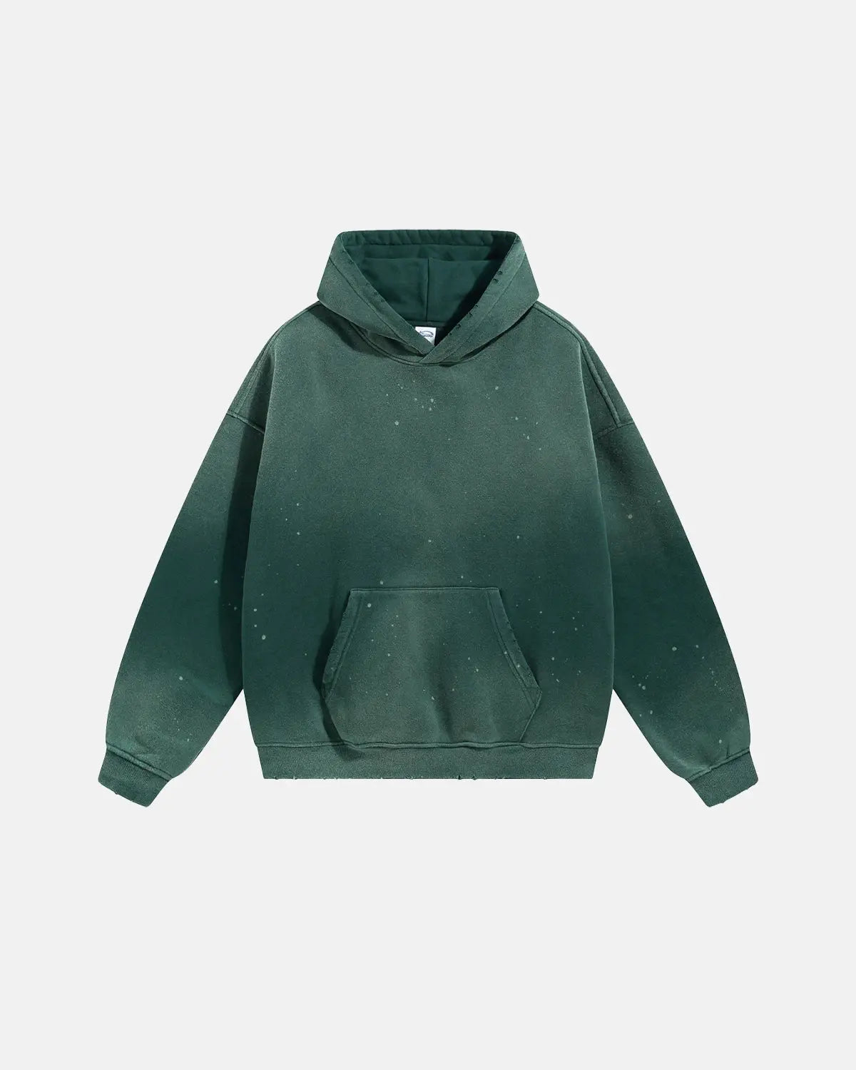 Acid Washed Ripped Fleece Hoodies | LCDEGO Streetwear