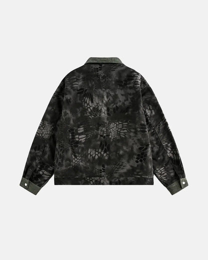 Snake Pattern Camouflage Jackets | LCDEGO Streetwear