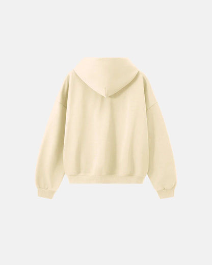 Blank Boxy Fit French Terry Hoodies | LCDEGO Streetwear