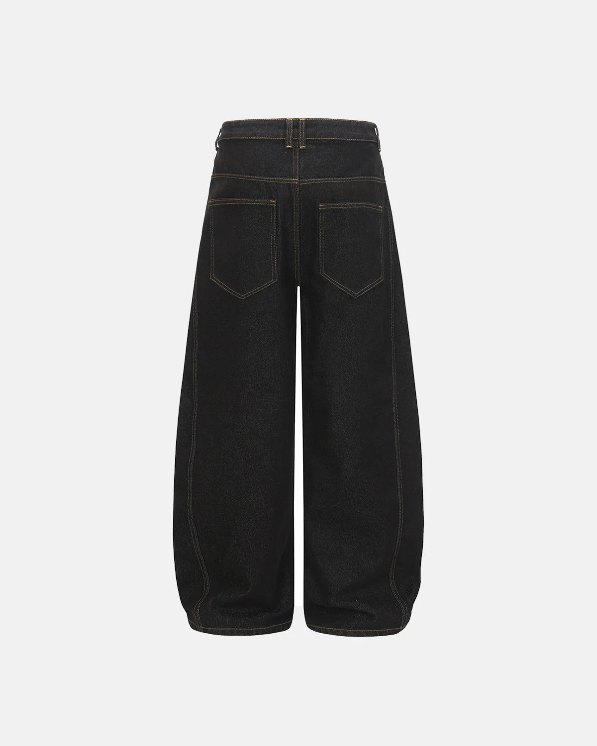 Buttons Up Raw Baggy Jeans | LCDEGO Streetwear