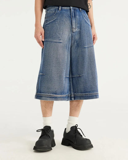 Acid Washed Jorts | LCDEGO Streetwear
