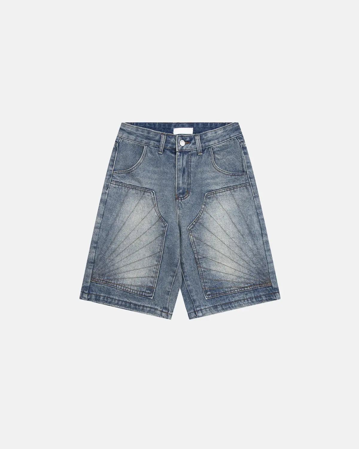 Vintage Embroidered Washed Jorts | LCDEGO Streetwear
