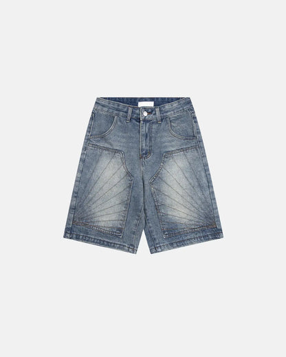 Vintage Embroidered Washed Jorts | LCDEGO Streetwear
