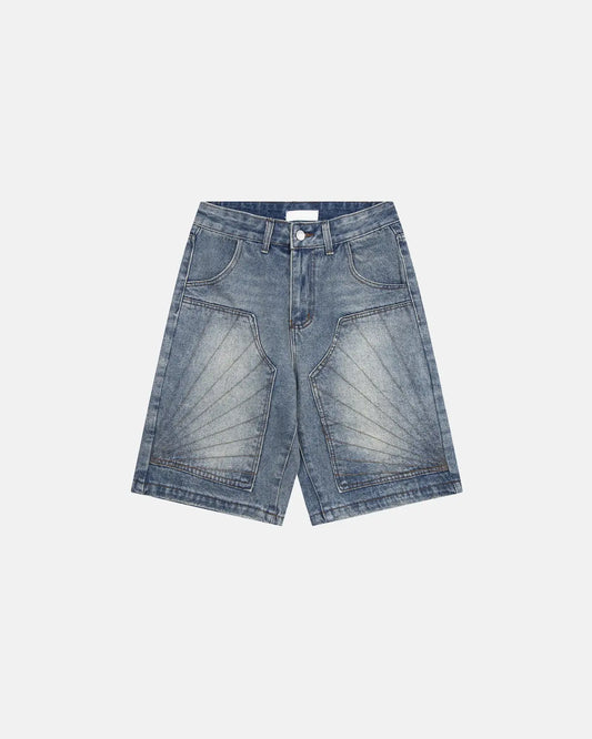 Vintage Embroidered Washed Jorts | LCDEGO Streetwear