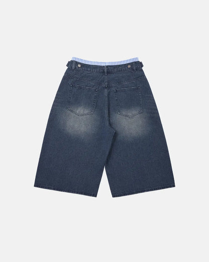 Double Waist Baggy Jorts | LCDEGO Streetwear