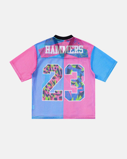 Camo Graphic Mesh Jersey Tee | LCDEGO Streetwear