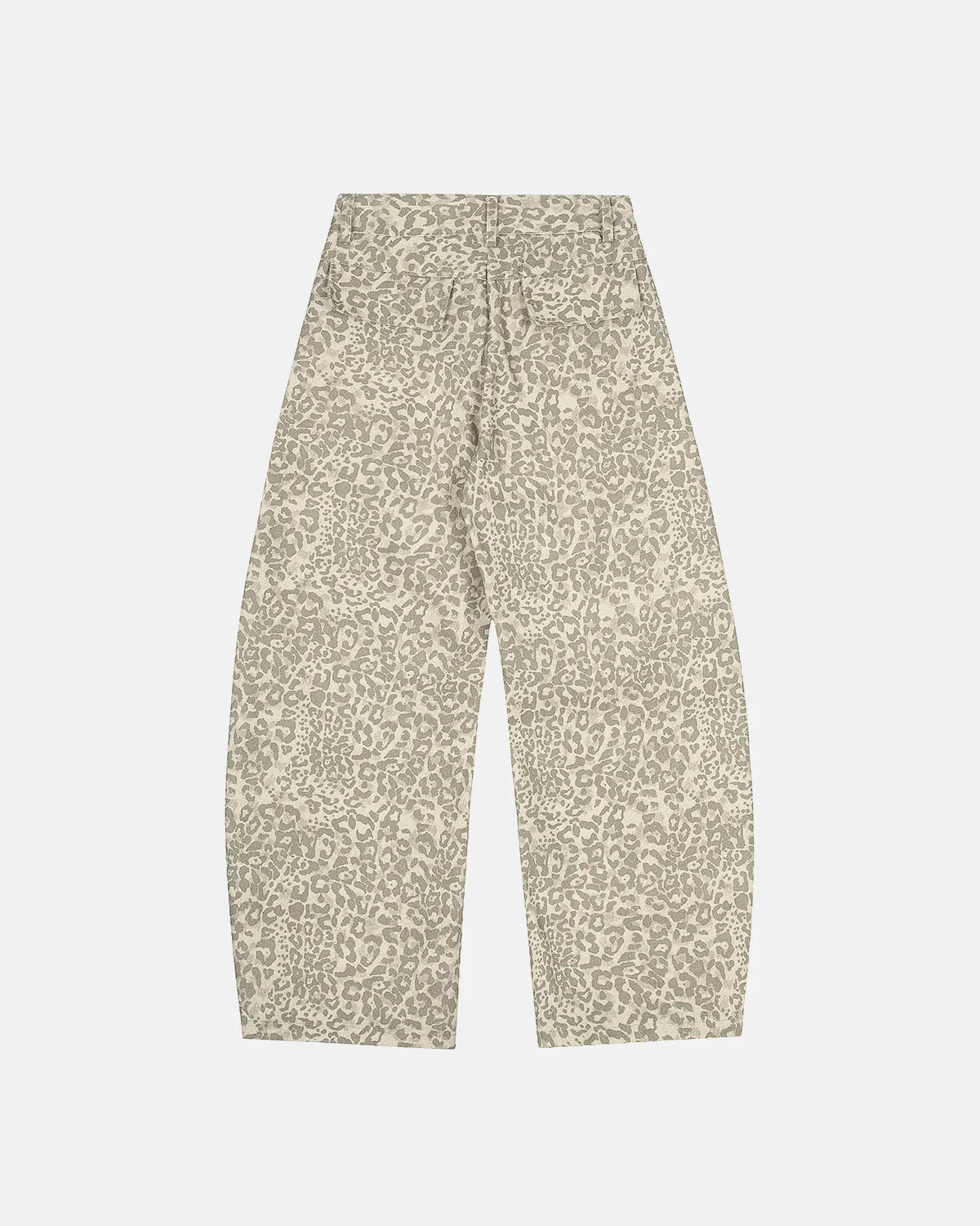Retro Leopard  Barrel Jeans | LCDEGO Streetwear