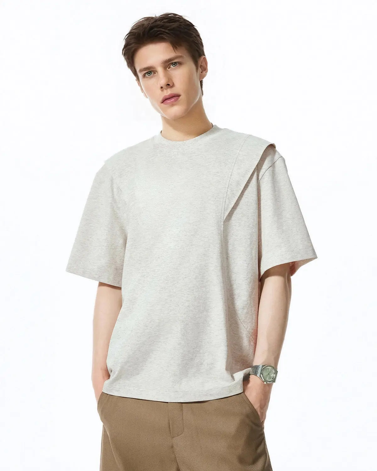 Deconstructed Oversized T-shirts | LCDEGO Streetwear
