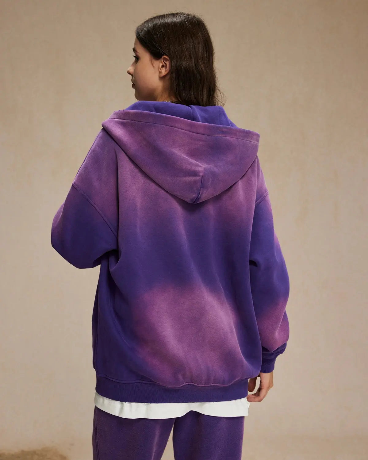 Acid Washed Zip Up Hoodies | LCDEGO Streetwear