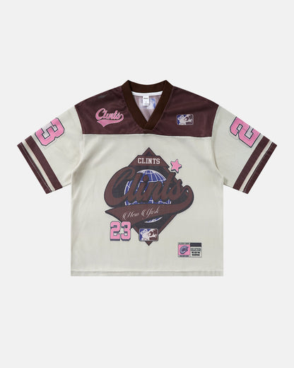 Retro Graphic Mesh Jersey | LCDEGO Streetwear