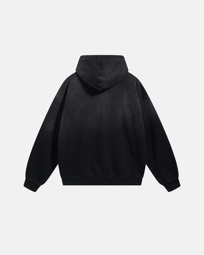 LCDEGO Monkey Wash French Terry Zip Up Hoodies