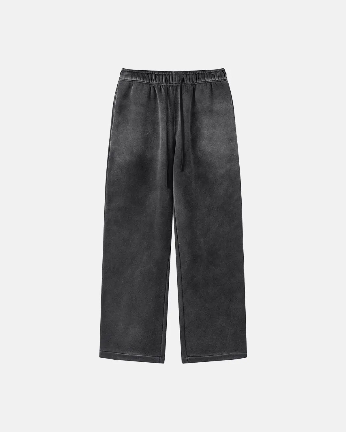 Straight-Leg Acid Wash Sweatpants | LCDEGO Streetwear
