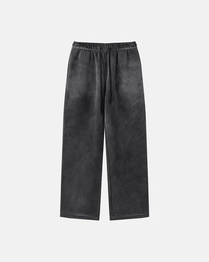 Straight-Leg Acid Wash Sweatpants | LCDEGO Streetwear