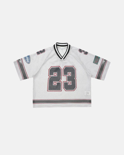 23 Jersey Mesh Print Tee | LCDEGO Streetwear