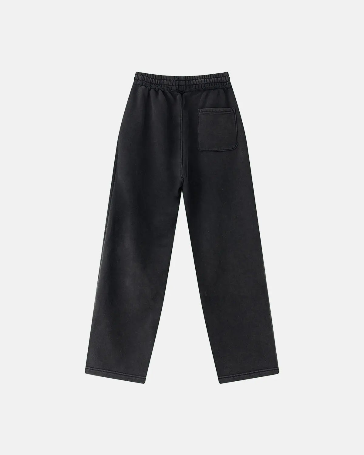 Wash Patchwork Straight Leg Sweatpants | LCDEGO Streetwear