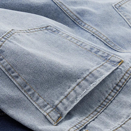 LCDEGO Washed Barrel Baggy Jeans