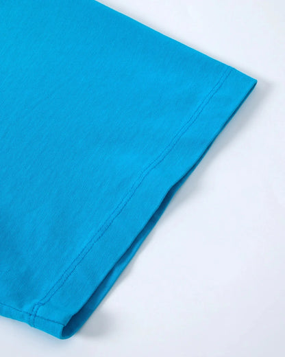 Monkey Washed Boxy Cropped T-Shirt | LCDEGO Streetwear