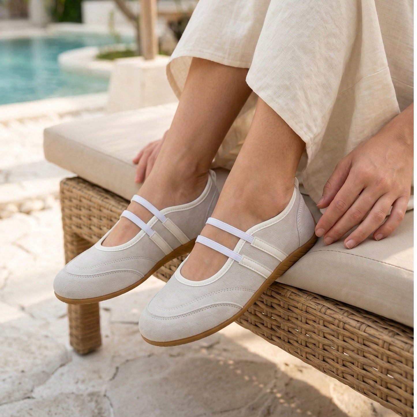 Women's All-Season Ballet Style Mary Jane Casual Shoes|LCDEGO
