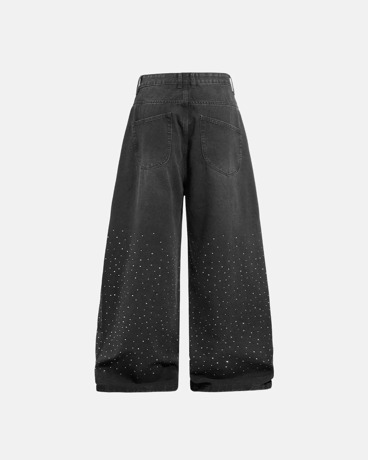 Acid Washed Super Baggy Jeans | LCDEGO Streetwear