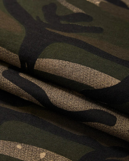 Boxy Camo Tees in Khaki | LCDEGO Streetwear