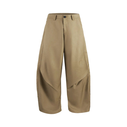 Casual Barrel Leg Pants | LCDEGO Streetwear