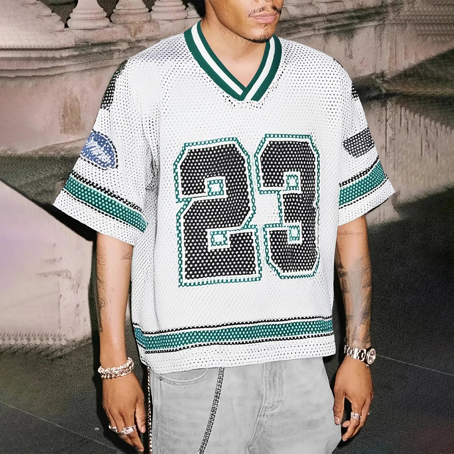 NO.23 Mesh Jersey | LCDEGO Streetwear