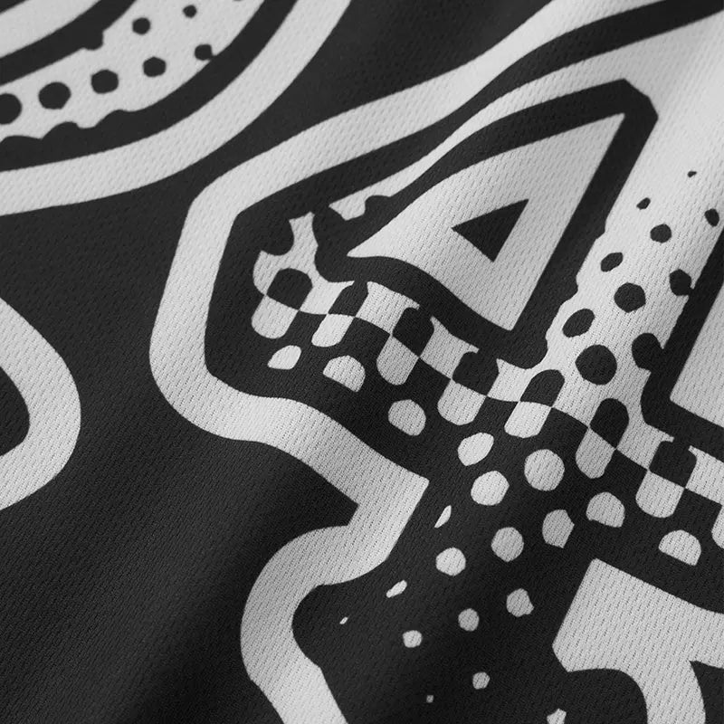 Black Football Jersey | LCDEGO Streetwear